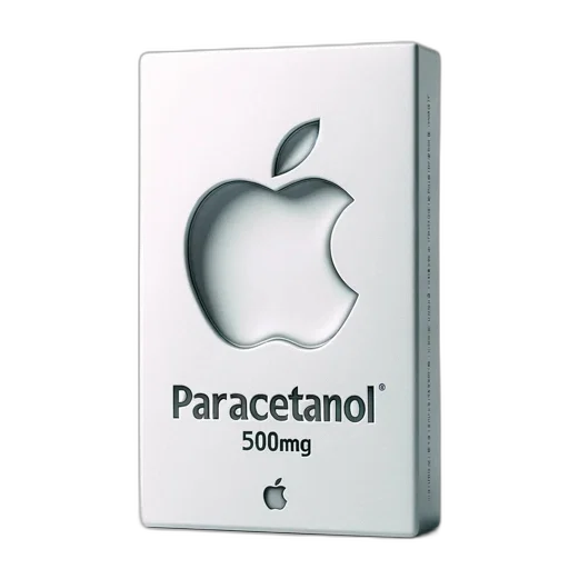 3d render, photorealistic, package, bearing, apple, logo, features, hollow transparent PNG cut-out