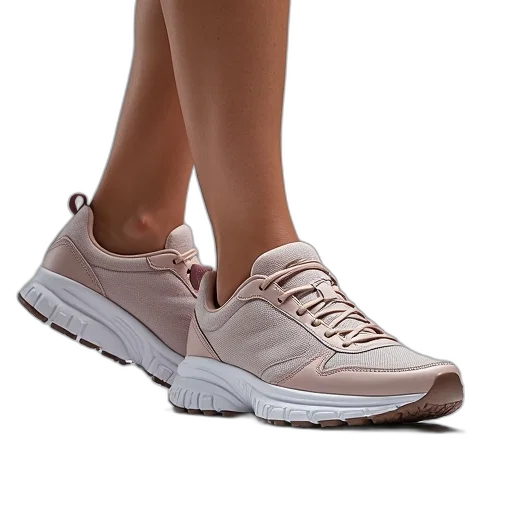 shoes, vaporwave, 3d render, pastel transparent PNG cut-out