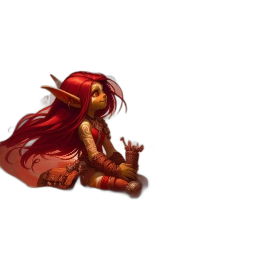 dragon, creature, staff, concept art, fantasy art, pixel art, 3d render, red transparent PNG cut-out