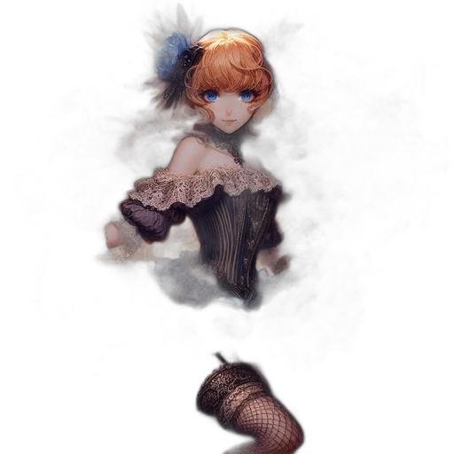 dress, staff, creature, weapon, fantasy art, concept art, watercolor, pixel art transparent PNG cut-out