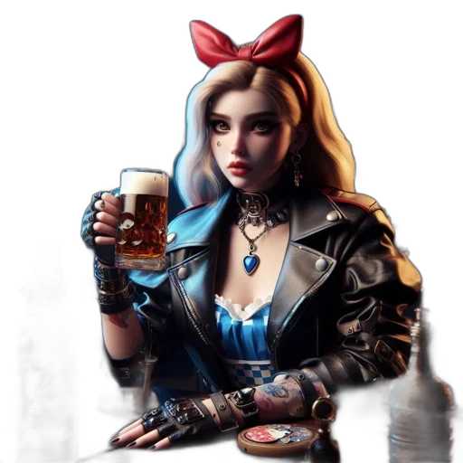 fantasy art, concept art, pixel art, photorealistic, blue, woman, adorned, tattoos transparent PNG cut-out