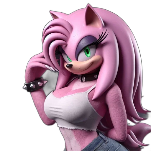 animal, creature, 3d render, concept art, cartoon, vaporwave, animated, anthropomorphic transparent PNG cut-out