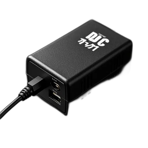 black, power, supply, charger transparent PNG cut-out