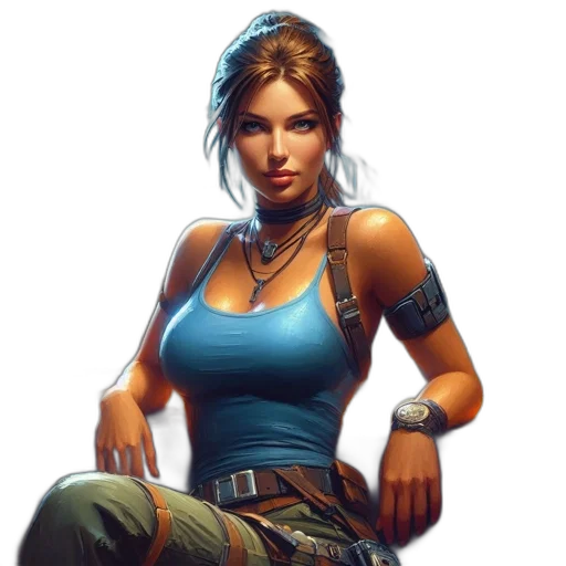 weapon, face, staff, concept art, fantasy art, pixel art, comic book art, blue transparent PNG cut-out