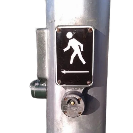 robot, staff, umbrella, car, pedestrian, crossing, sign, pole transparent PNG cut-out