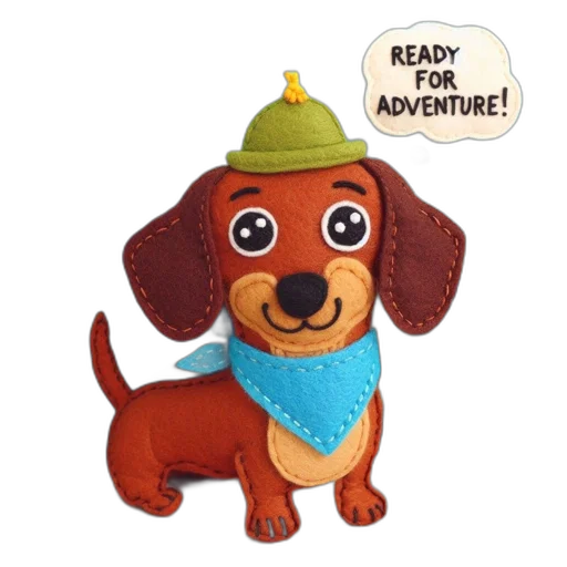staff, concept art, 3d render, brown, dog, wearing, blue, scarf transparent PNG cut-out
