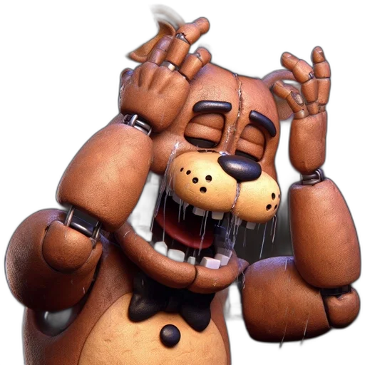 animal, staff, mask, face, 3d render, concept art, photorealistic, cartoon transparent PNG cut-out