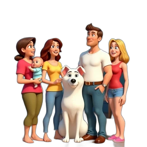 animal, staff, robot, creature, 3d render, cartoon, concept art, comic book art transparent PNG cut-out