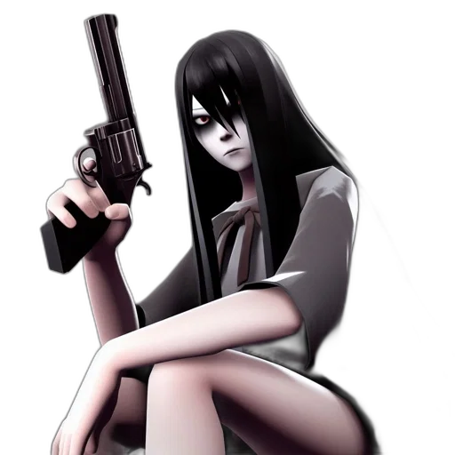 weapon, concept art, comic book art, anime, cartoon, animated, figure, portrays transparent PNG cut-out