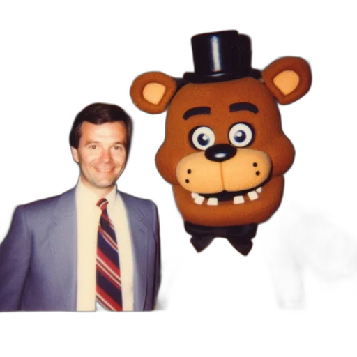 animal, man, wearing, business, attire, stands, beside, anthropomorphic transparent PNG cut-out