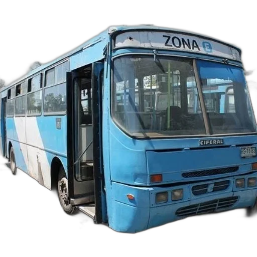 car, animal, photorealistic, 3d render, concept art, blue, white, bus transparent PNG cut-out