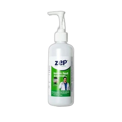 bottle, white, green, label, containing, words, instant, hand transparent PNG cut-out