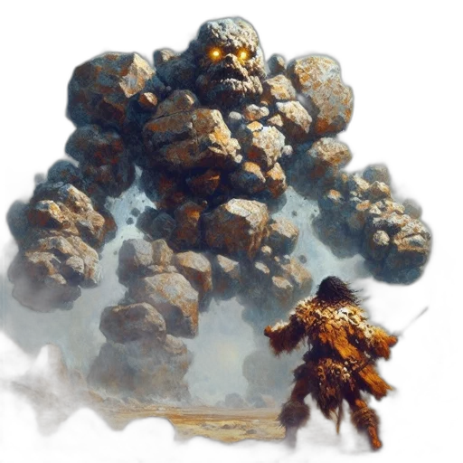 weapon, creature, concept art, fantasy art, pixel art, photorealistic, fog, fire transparent PNG cut-out