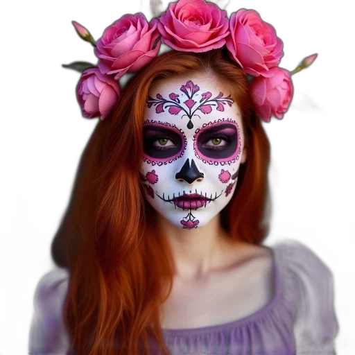 mask, face, photorealistic, fantasy art, watercolor, concept art, colorful, dark transparent PNG cut-out