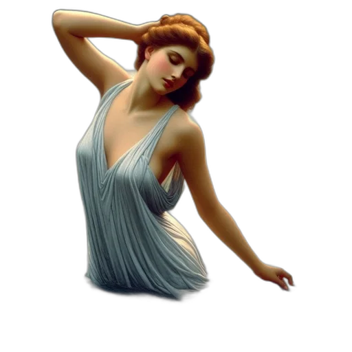dress, jewelry, pixel art, photorealistic, concept art, fantasy art, blue, woman transparent PNG cut-out