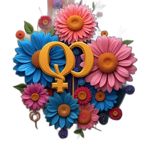 jewelry, crown, flower, staff transparent PNG cut-out
