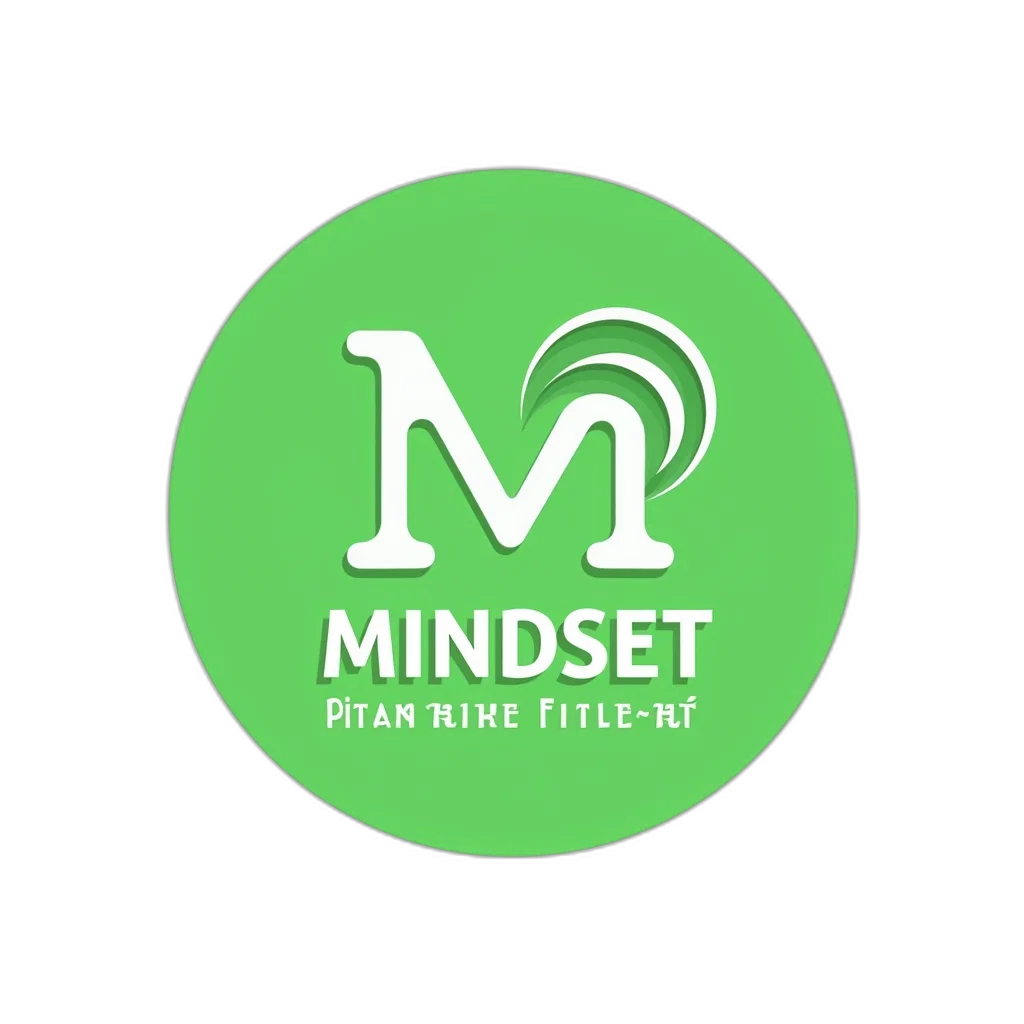 circular, logo, green, background, white, border, features, stylized transparent PNG cut-out