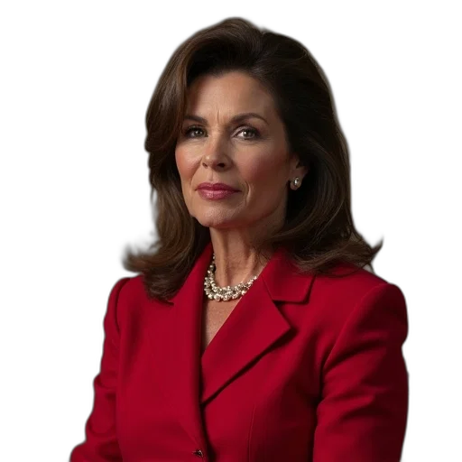 jewelry, jacket, face, staff, photorealistic, palin, member, republican transparent PNG cut-out