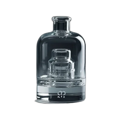 bottle, photorealistic, 3d render, atom, rda, all, clear, tank transparent PNG cut-out