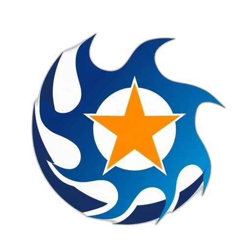 staff, logo, star, symbol, india, cricket, team transparent PNG cut-out