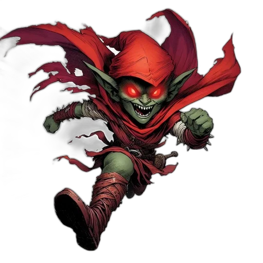 staff, mask, creature, concept art, comic book art, fantasy art, red, anthropomorphic transparent PNG cut-out