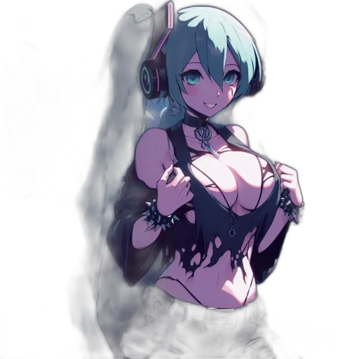 dress, creature, robot, weapon, concept art, fantasy art, pixel art, anime transparent PNG cut-out