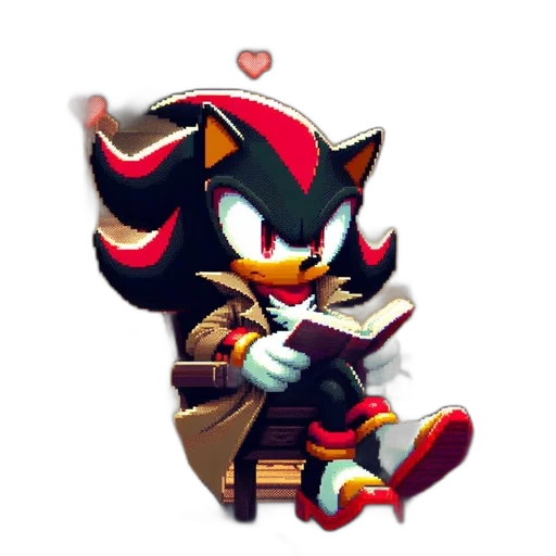 jacket, animal, creature, staff, pixel art, concept art, 3d render, comic book art transparent PNG cut-out