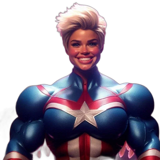 comic book art, concept art, cartoon, character, spiky, blonde, hair, blue transparent PNG cut-out