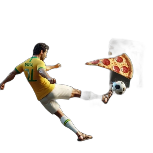 food, weapon, umbrella, shoes, concept art, 3d render, pixel art, fantasy art transparent PNG cut-out