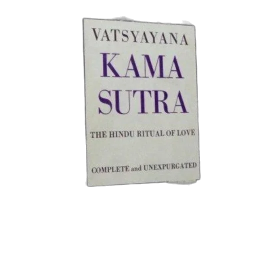 book, kama, sutra, hindu, ritual, love, vatsyayana, presented transparent PNG cut-out