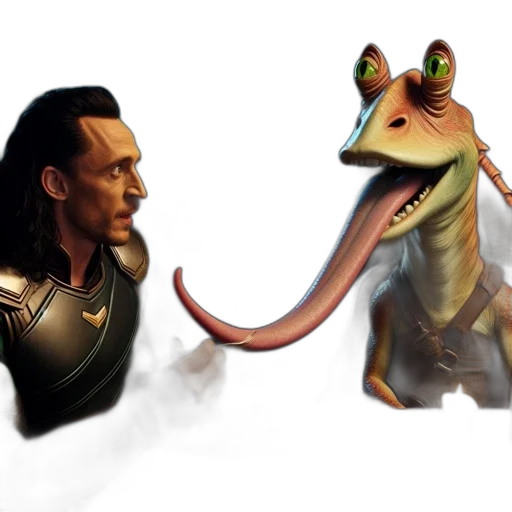 dragon, creature, concept art, fantasy art, 3d render, comic book art, outer space, man transparent PNG cut-out