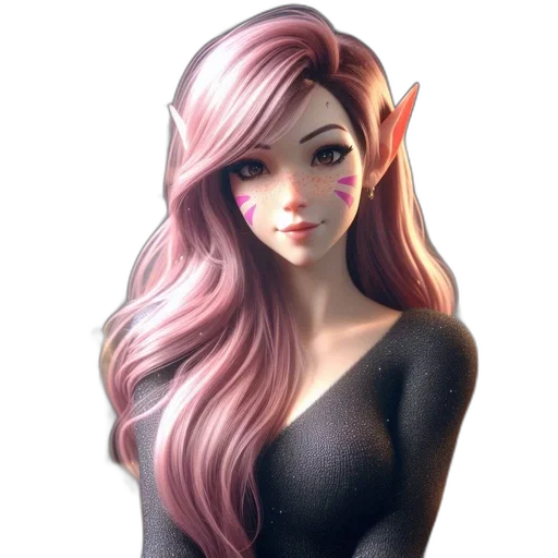 dress, face, mask, creature, fantasy art, concept art, 3d render, photorealistic transparent PNG cut-out