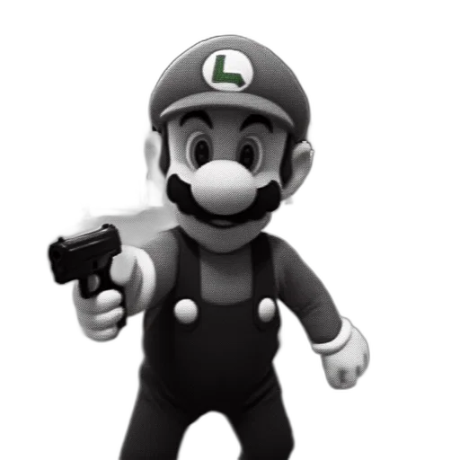 weapon, staff, hat, mask, 3d render, concept art, pixel art, cartoon transparent PNG cut-out