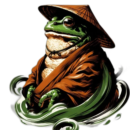 staff, hat, creature, animal, photorealistic, concept art, fantasy art, comic book art transparent PNG cut-out