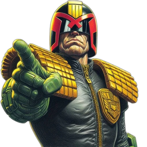 jacket, robot, comic book art, concept art, character, wears, black, helmet transparent PNG cut-out