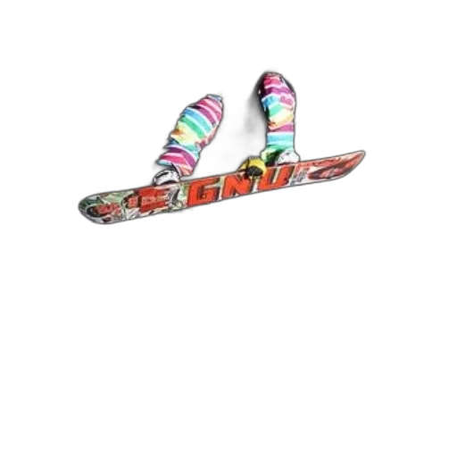 shoes, weapon, sword, staff, 3d render, snowboarder, colorful, socks transparent PNG cut-out