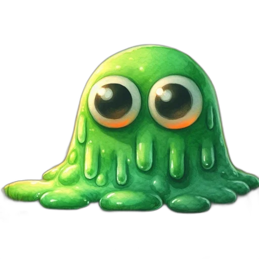 creature, animal, staff, concept art, pixel art, 3d render, photorealistic, green transparent PNG cut-out