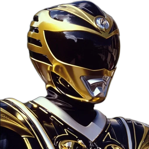 robot, mask, face, staff, 3d render, concept art, golden, image transparent PNG cut-out
