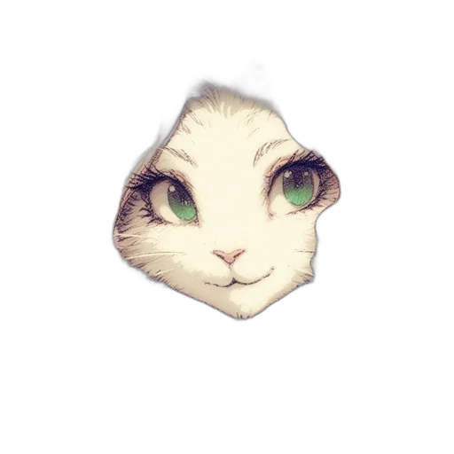 face, animal, creature, mask, pixel art, 3d render, photorealistic, anime transparent PNG cut-out