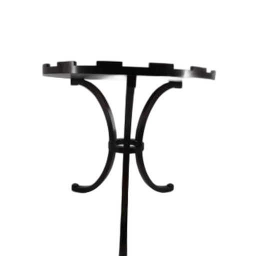 furniture, staff, crown, jewelry, 3d render, dark, wooden, side transparent PNG cut-out