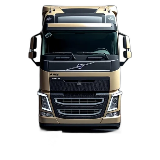photorealistic, volvo, truck, displayed, premium, tech, tool, set transparent PNG cut-out