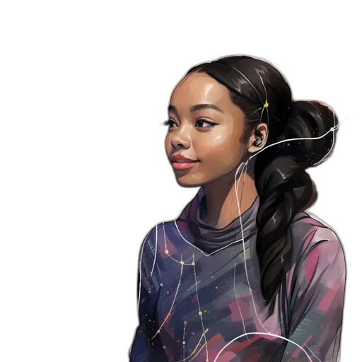 jacket, face, robot, concept art, photorealistic, comic book art, fantasy art, outer space transparent PNG cut-out
