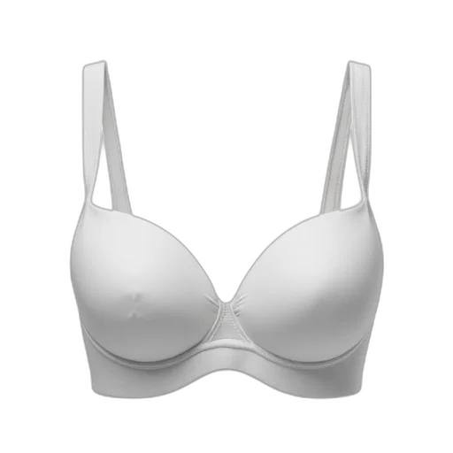crown, jewelry, 3d render, white, bra, black, straps, displayed transparent PNG cut-out