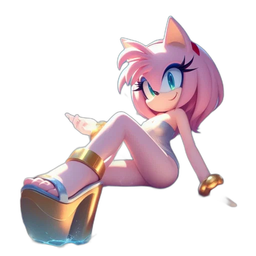 staff, robot, shoes, concept art, anime, vaporwave, 3d render, pastel transparent PNG cut-out