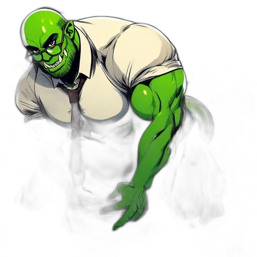staff, concept art, comic book art, fantasy art, 3d render, green, unusual, yet transparent PNG cut-out