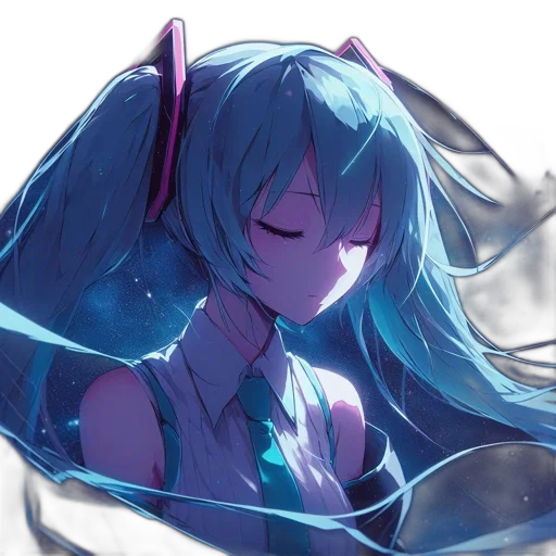 staff, mask, crown, dress, anime, pixel art, vaporwave, fantasy art transparent PNG cut-out