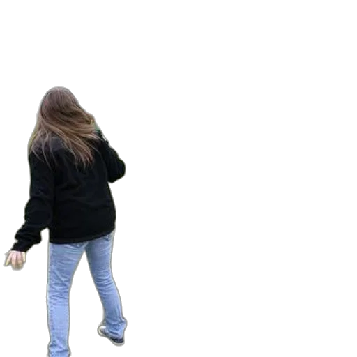 jacket, hair, staff, dress, 3d render, photorealistic, concept art, fog transparent PNG cut-out