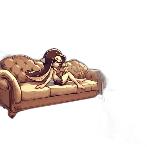 furniture, concept art, pixel art, fantasy art, comic book art, fire, fog, earth tones transparent PNG cut-out
