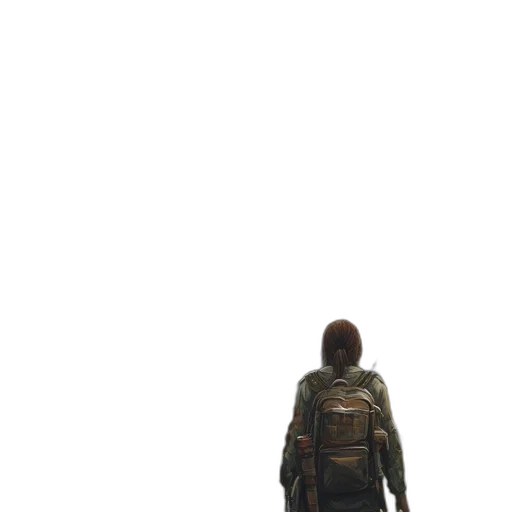 jacket, robot, creature, weapon, concept art, 3d render, pixel art, photorealistic transparent PNG cut-out