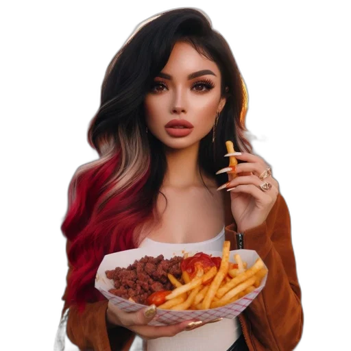 food, dress, animal, face, photorealistic, cartoon, pixel art, anime transparent PNG cut-out